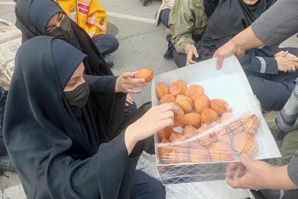 جشن نیمه شعبان در مدرسه زهره وند قرچک