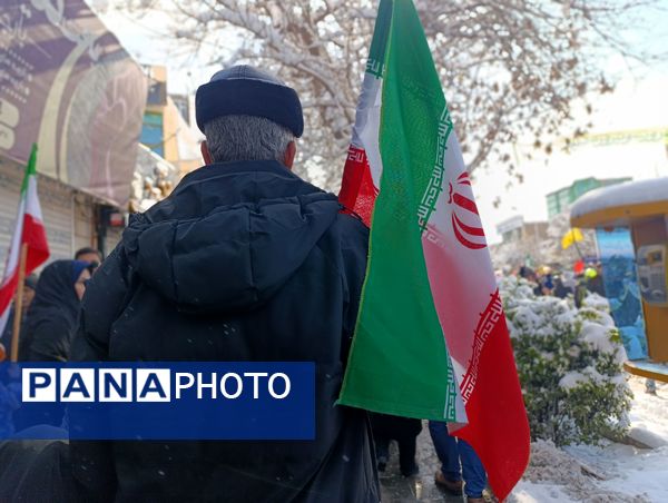 برگزاری راهپیمایی ۲۲ بهمن ماه در شهرستان نیشابور 