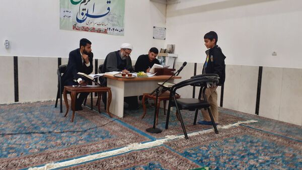  مسابقات سراسری قرآن و عترت بسیج در شهرستان خلیل آباد