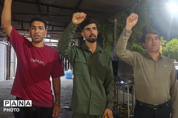 طنین  یاد و نام شهید ماکان نصیری در قلب رودبارجنوب