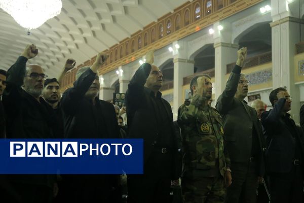 مراسم بزرگداشت شهدای اقتدار