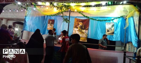 موکب حضرت علی در فلکه حافظ 