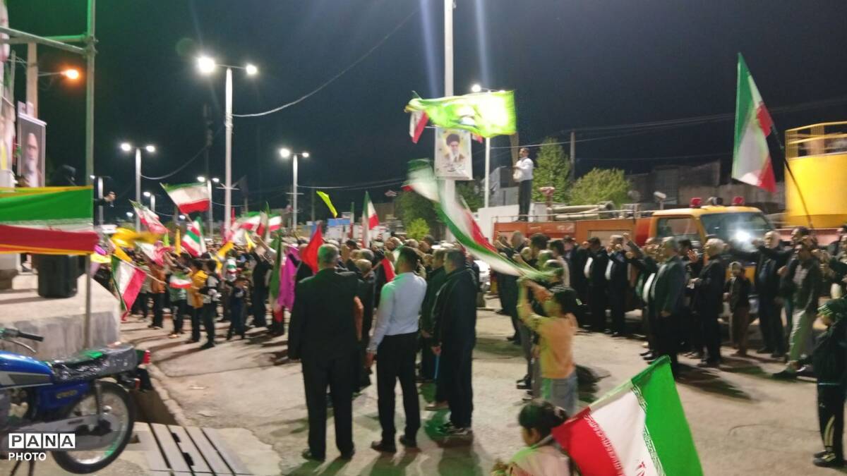 حضور پرشور مردم در حمایت از نیروهای مسلح؛ نمایش اقتدار و همبستگی ملی
