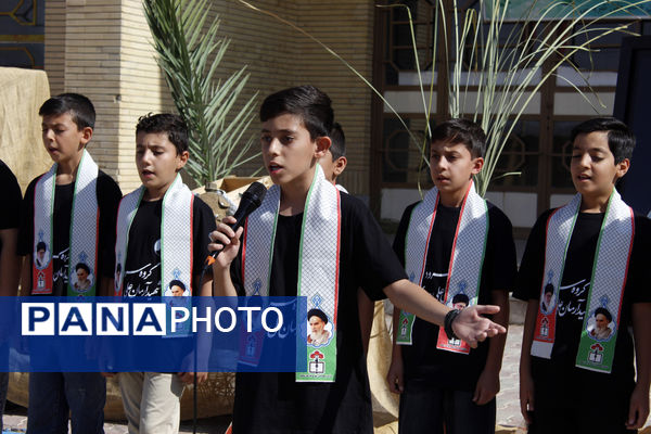 گرامیداشت هفته دفاع مقدس در دبیرستان شریعتی جاجرم