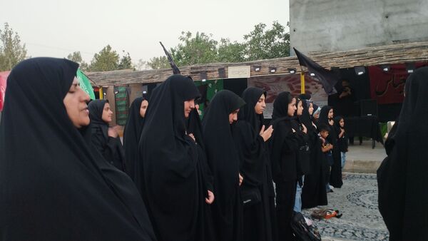 برگزاری هیئت دانش‌آموزی دختران حاج قاسم