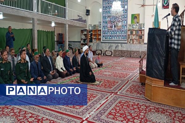 اقامه نماز جمعه همزمان با وفات حضرت معصومه (س) در مسجد جامع شهر بار نیشابور