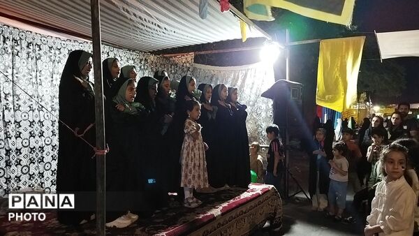موکب مسجد و هئیت جوانان جان نثاران صاحب الزمان   در مهمانی کیلومتری  عید غدیر خم 