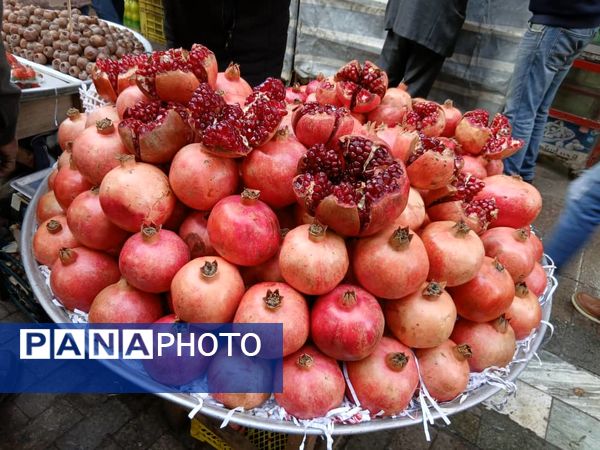 شب یلدا در بازار رشت
