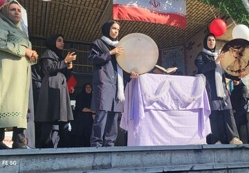 جلسه آموزش خانواده در دبیرستان حضرت مریم شهرری