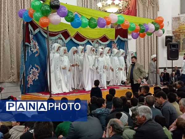 جشن ولادت امام قائم در روستای نقاب خلیل آباد