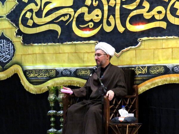دانشجویان همدانی در اجتماع «رایة المقاومة» با شور حسینی