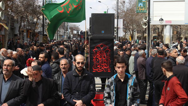 حرکت دسته عزاداری شهادت حضرت امیرالمومنین