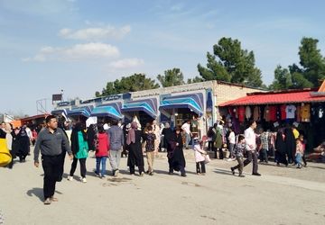 سیزده بدر در امامزاده میامی مشهد