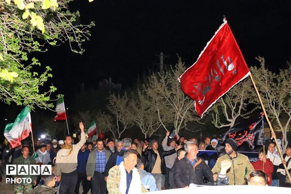 شور انقلابی مردم روستای باقرآباد قم