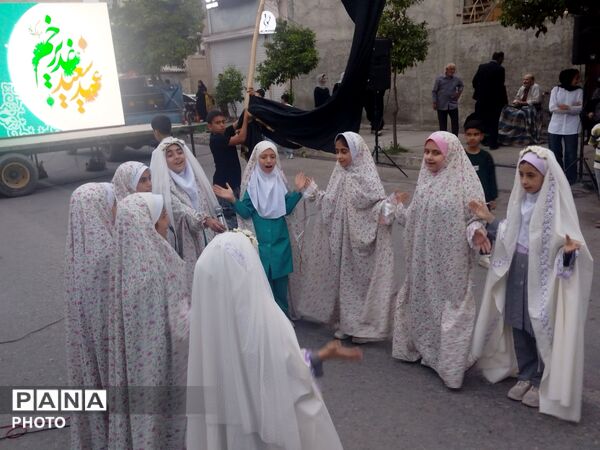 مهمانی بزرگ عید غدیر در گلوگاه 