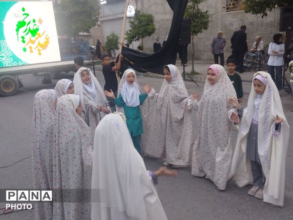 مهمانی بزرگ عید غدیر در گلوگاه 