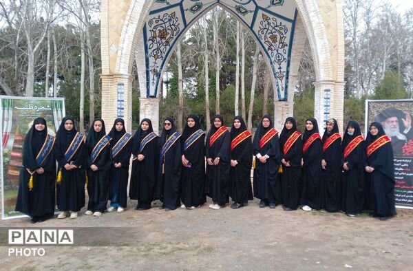 مراسم کاشت نهال در اردوگاه شهید رجایی شهرستان نیشابور