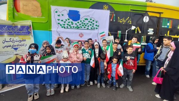 برپایی ایستگاه کوچ به مناسب سالگرد پیروزی اقلاب اسلامی ایران
