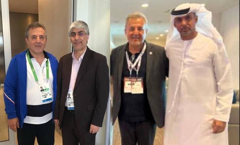 تقدیر مسئولان اتحادیه آسیایی جوجیتسو از کیومرث هاشمی