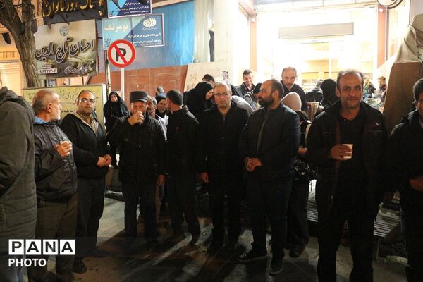برپایی موکب فرهنگیان شهرستان فیروزکوه