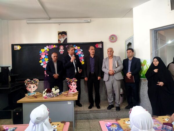 طلوع شکوفه‌های امید در دبستان امین زاده فاروج 