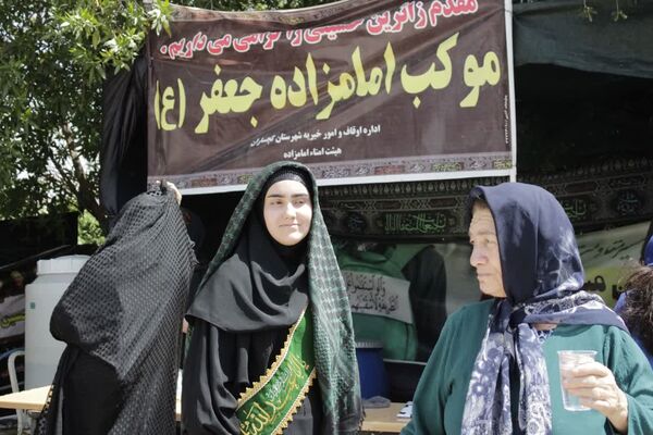 آیین پیاده‌روی جاماندگان اربعین در گچساران 