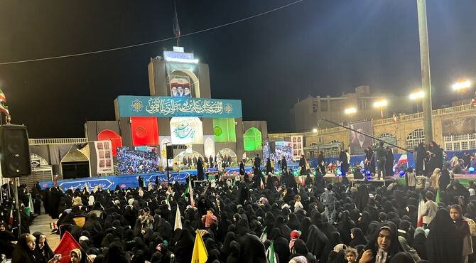 جشن زیر سایه خورشید در تفت
