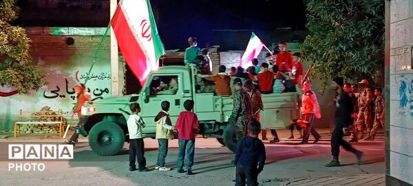 تجدید پیمان مردمان کوی یکن آباد با ایران جان