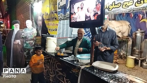 چایخانه امام زمان (عج) در هشتاد و هفتمین شب از اجتماعات مردمی نیشابور 