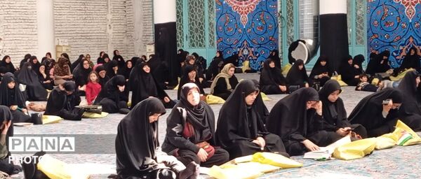 مراسم سوگواری مردم ولایتمدار و عزادار کرج