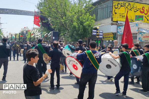 مراسم عزاداری عاشورای حسینی در شهرستان شیروان 