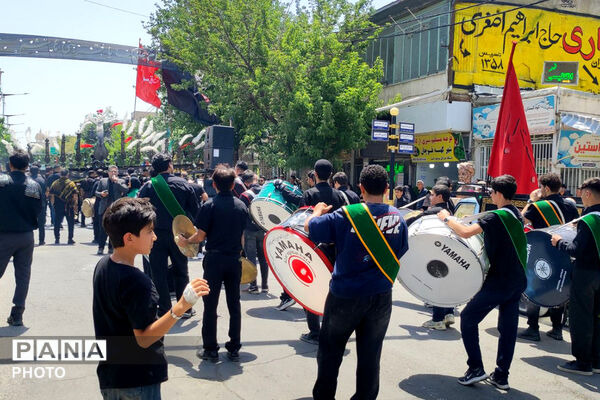 مراسم عزاداری عاشورای حسینی در شهرستان شیروان 