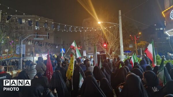 مردم محله انصار فریاد مقاومت در برابر تجاوزات اسرائیل را طنین‌انداز کردند