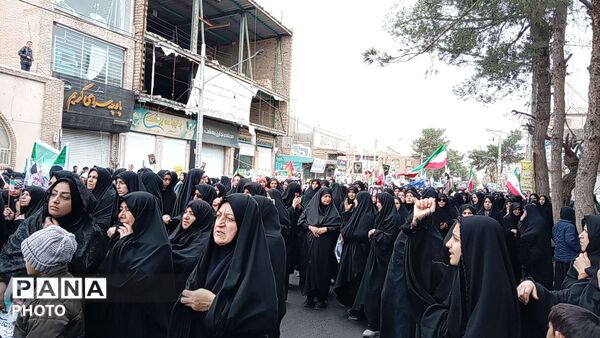 راهپیمایی روز جهانی قدس در شهرستان خلیل‌آباد 