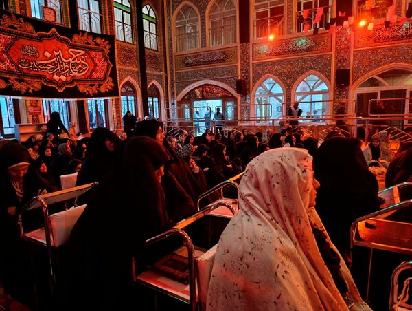 برگزاری مراسم شب سوم عزاداری اباعبدالله(ع) در تکیه ابوالفضلی نیشابور
