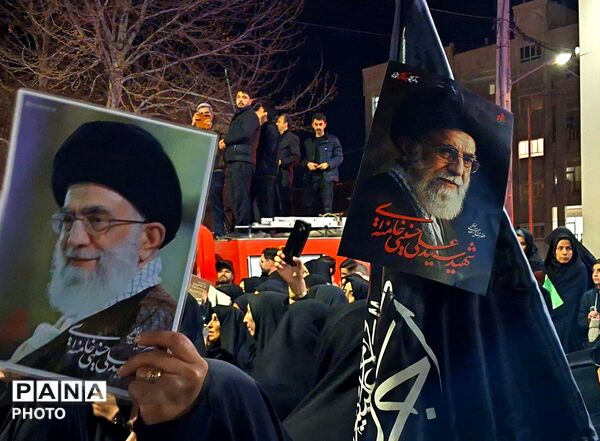 مراسم وداع با شهید پاسدار محمد صادق نظافتی در کاشمر