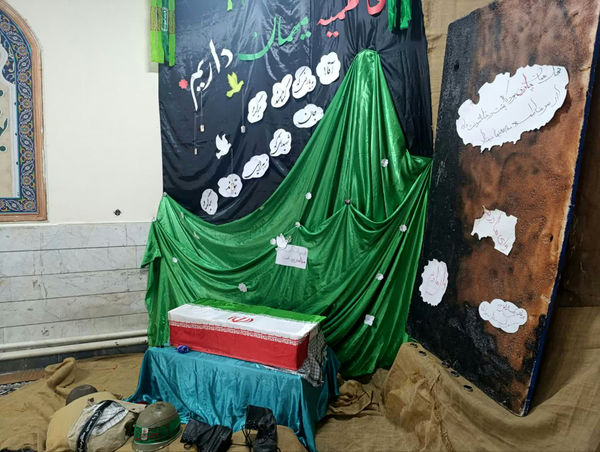 مراسم عزاداری ام ابیها(س) در دبیرستان محدثه قم