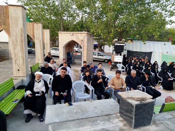 مراسم دعای استغاثه در شهرستان هوراند