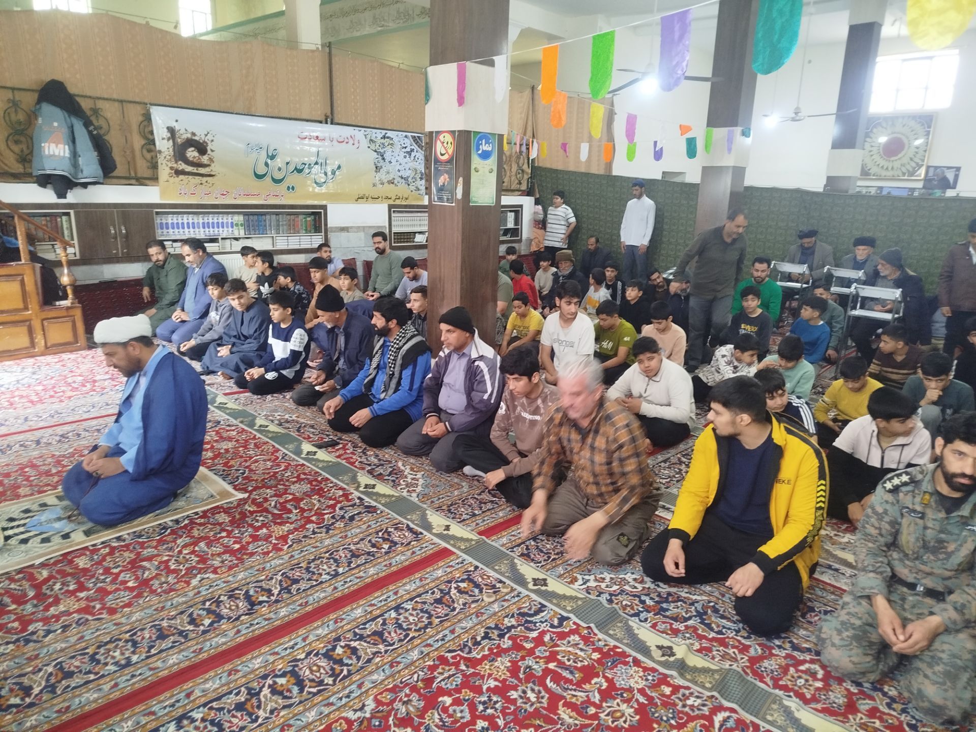 اعتکاف دانش آموزان پسر در باخرز