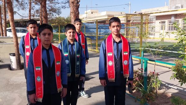 ویژه‌برنامه هفته نیروی انتظامی در دبستان شرف‌الدین علی 