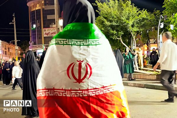  اجتماع اقتدارآمیز مردم ملارد در شب ۱۰۱ با شعار «الوعده وفا»
