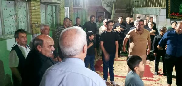 عزاداری اربعین خدمتگزاران حسینیه  ابوالفضلی فدافن در مشهد مقدس
