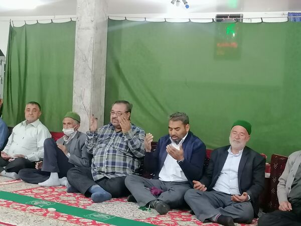 محفل انس با قرآن کریم در مسجد جامع شهر بار نیشابور 