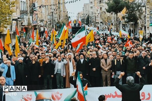 میعادگاه نماز جمعه روز قدس مردم نصیرشهر