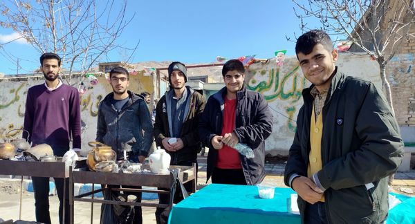 برپایی موکب به‌مناسبت عید نیمه شعبان