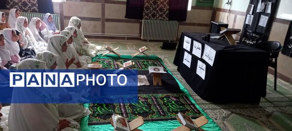 محفل انس با قرآن کریم در مدارس شهرستان هلیلان