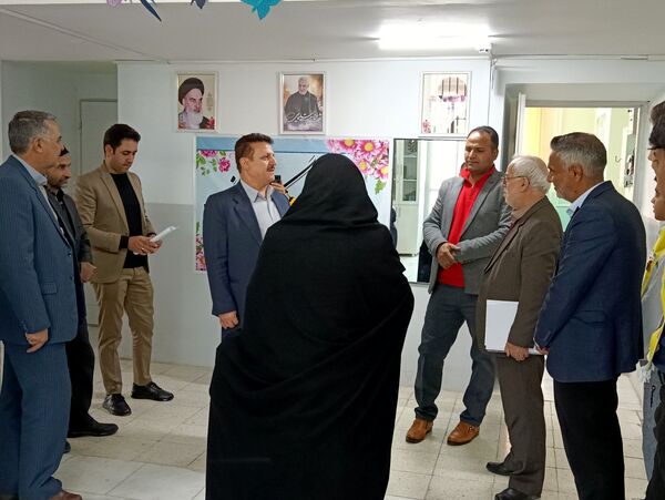 بازدید ارزیاب مدارس سما استان خراسان رضوی از دبیرستان پسرانه متوسطه اول سما شهرستان کاشمر 
