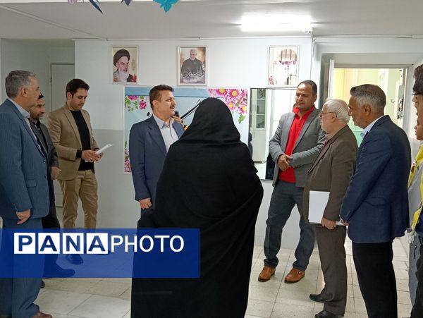 بازدید ارزیاب مدارس سما استان خراسان رضوی از دبیرستان پسرانه متوسطه اول سما شهرستان کاشمر 