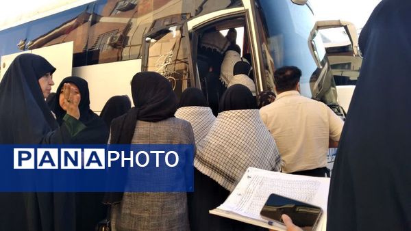 کاروان دانش‌آموزی راهیان نور از علی‌آباد کتول اعزام شد