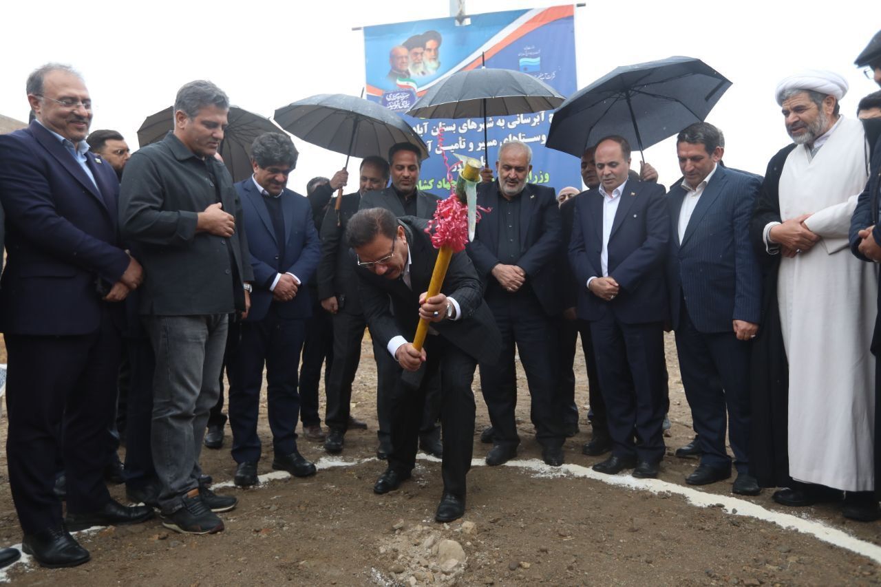کلید خوردن پروژه ۳۲ هزار میلیاردی آبرسانی از سد کلقان آذربایجان شرقی